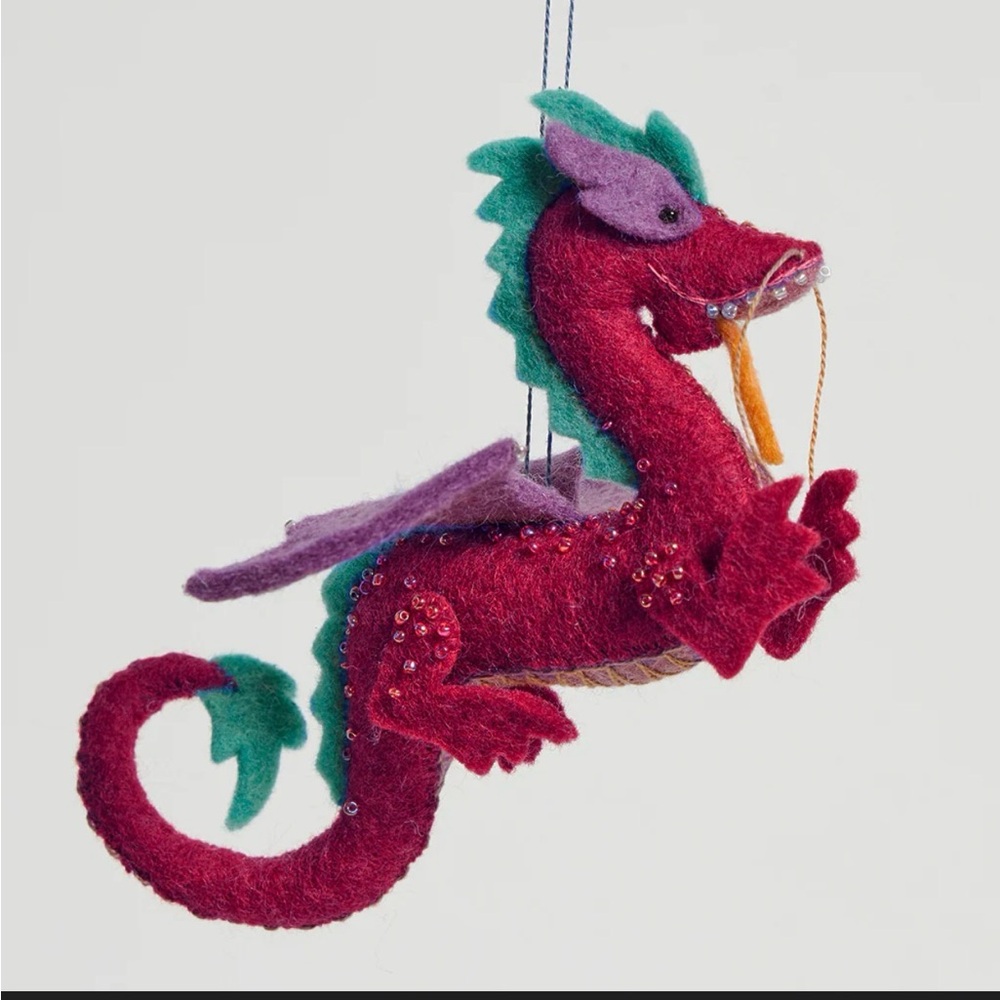 Craftspring BEJEWELED MOUNTAIN DRAGON ORNAMENT